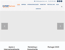 Tablet Screenshot of exptpartners.com
